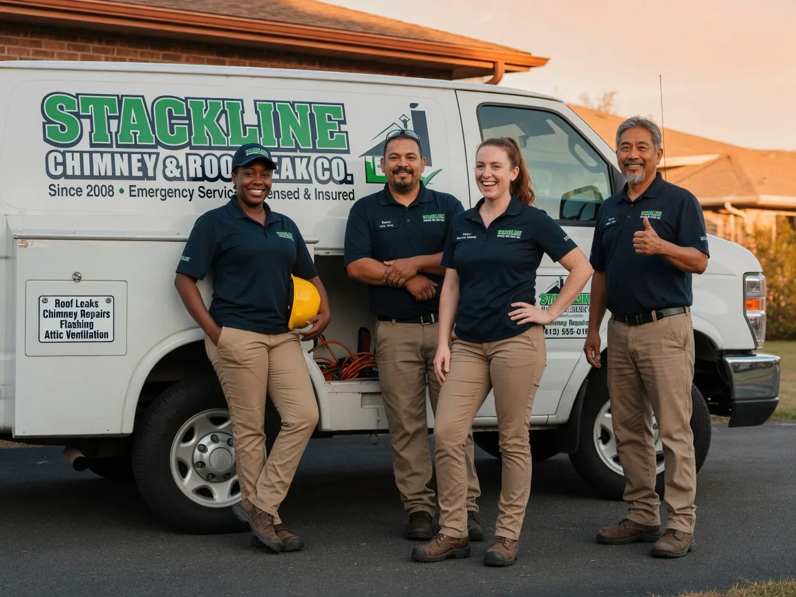 Chimney flashing repair company in Onemo, VA
